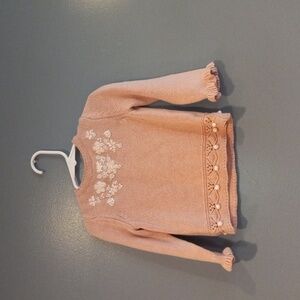 Toddler Floral Sweater